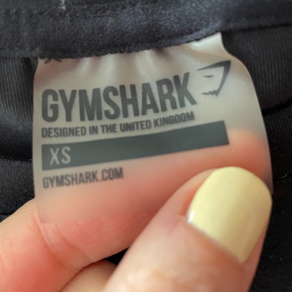 Gymshark | Athleisure | Workout Crop Top | Color: Black | Size: XS - Picture 4 of 4